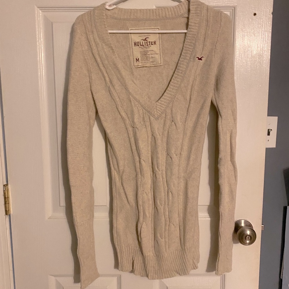 V-neck sweater
